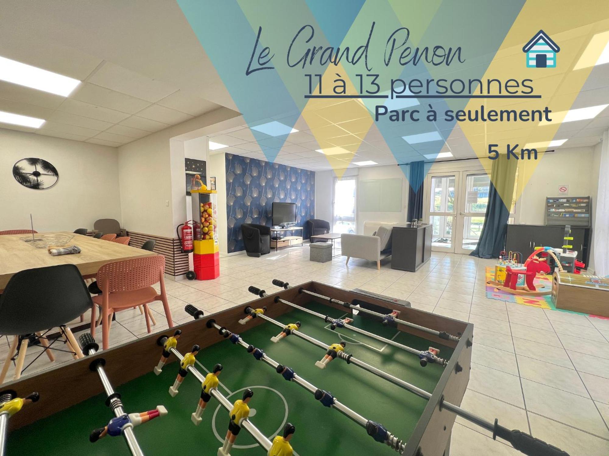 Le Grand Penon ~ Logement Spacieux A 6 Min Du Parc Saint-Georges-les-Baillargeaux Exterior foto
